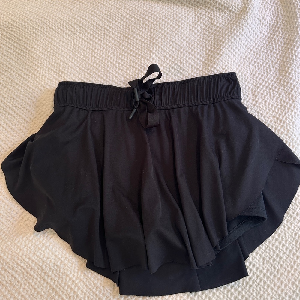 Black Free People Skort
